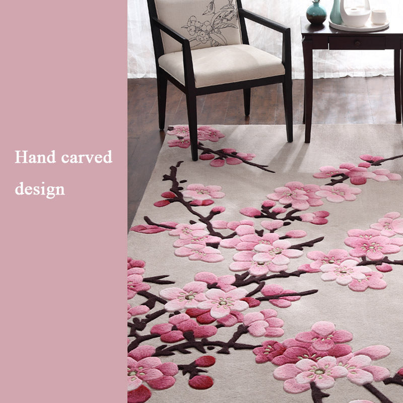 Handmade Wool Modern, Simple Carpet *** Custom Made When Ordered***